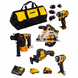 DeWALT Kit D12K502 Sega Circolare DeWALT DCS512 - Motore brushless per maggiore autonomia, maggiori prestazioni e durata - Le ...