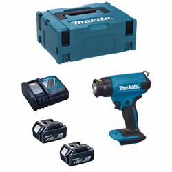 Pistola Termica MAKITA DHG180 - Temperatura massima dell'aria 550ºC per un'ampia gamma di lavori - Meccanismo di sgancio rapi ...