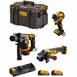 DeWALT Kit DWK304PS Tassellatore DeWALT DCH172 - Il motore XR 18V con tecnologia brushless offre maggiore autonomia e durata ...