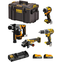 Dewalt - Kit DWK404PS (DCH172 + DCF850 + DCD796 + DCG405 + 2 x 1,7 Ah + DCB132 + DS400)