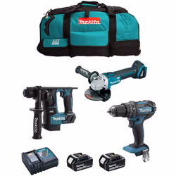 MAKITA Kit MK305 Trapano a Percussione MAKITA DHP482 - Nuovo Trapano a Percussione più compatto del modello precedente (BHP45 ...