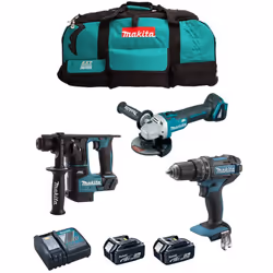 MAKITA Kit MK306 Trapano a Percussione MAKITA DHP482 - Nuovo Trapano a Percussione più compatto del modello precedente (BHP45 ...
