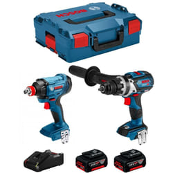 Bosch - Kit BK219 (gdx 18V-180 + gsr 18V-110 c + 2 x 4,0 Ah + GAL18V-40 + L-Boxx 136)