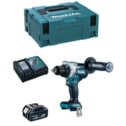Makita - Trapano Avvitatore DDF486RTJ1 (1 x 5,0 Ah + DC18RC + makpac 2)