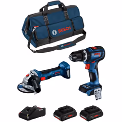 BOSCH Kit BK2016BAG Trapano a Percussione BOSCH GSB 18V-90 C Professional - Il GSB 18V-90 C Professional è un potente Trapano ...