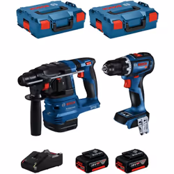 BOSCH Kit BK221 Martello Perforatore BOSCH GBH 18V-22 Professional - Quest'utensile è compatto, leggero e concepito in manier ...