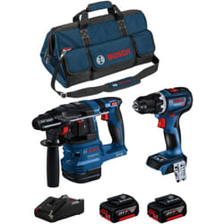 Bosch - Kit BK2020BAG (gbh 18V-22 + gsr 18V-90 c + 2 x 5,0 Ah + GAL18V-40 + hdbag)