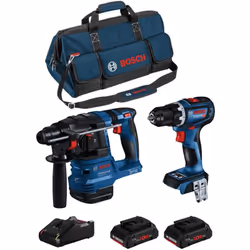 BOSCH Kit BK2021BAG Martello Perforatore BOSCH GBH 18V-22 Professional - Quest'utensile è compatto, leggero e concepito in ma ...