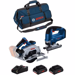 BOSCH Kit BK2022BAG Sega Circolare BOSCH GKS 18V-57-2 Professional - La compatta Sega Circolare a batteria GKS 18V 57-2 Profe ...
