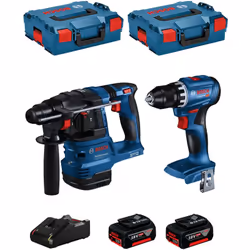 BOSCH Kit BK222 Martello Perforatore BOSCH GBH 18V-22 Professional - Quest'utensile è compatto, leggero e concepito in manier ...