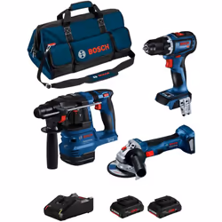 BOSCH Kit BK3013BAG Martello Perforatore BOSCH GBH 18V-22 Professional - Quest'utensile è compatto, leggero e concepito in ma ...