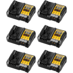 Dewalt - Pack da 6 caricabatterie DCB1104-6 (DCB1104 - 12V 18V)