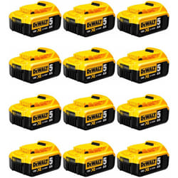 Dewalt - Pack da 12 batterie DCB184P12 (18V - 5,0 Ah)
