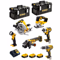 DeWALT Kit DCK663P3 Trapano a Percussione DeWALT DCD796 - Motore con tecnologia brushless per un'eccellente efficienza - Il d ...