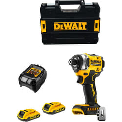 Dewalt - Avvitatore ad Impulsi DCF860D2T (2 x 2,0 Ah + DCB1102 + tstak ii)