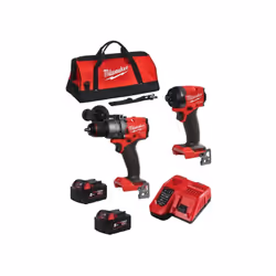 MILWAUKEE Kit MWK202BAG (M18FID3 + M18FPD3 + 2 x 5,0 Ah + M12-18FC + Borsa) 8435587930266 Tutti i prodotti sono spediti con g ...