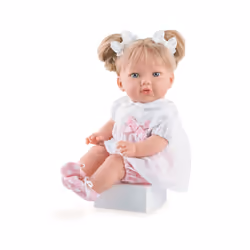 Marina&Pau Alina Plumetti, Bambola bambina, Femmina, 3 anno/i, Bambino/Bambina, 450 mm, Multicolore