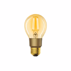WOOX R9078, Lampadina intelligente, Wi-Fi, Marrone, Oro, LED, E27, Ambra