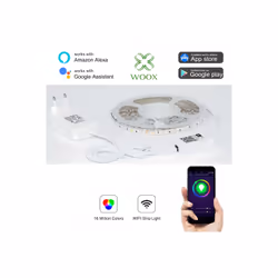 WOOX R5093 soluzione di illuminazione intelligente Striscia LED intelligente Wi-Fi 24 W - Vista aggiuntiva 4