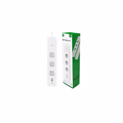 WOOX R6132 Presa elettrica intelligente 3 presa(e) AC Type F (CEE 7/4) 1,5 m 4 3680 W Bianco