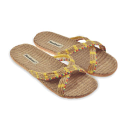 Brasileras UBAMA14_34-35 Scarpa Sandali Femmina Giallo