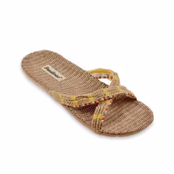Brasileras UBAMA14_38-39 Scarpa Sandali Femmina Giallo