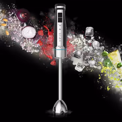Cecotec PowerGear 1500 XL Cream Frullatore ad immersione 1500 W Nero, Acciaio inox - Vista aggiuntiva 2