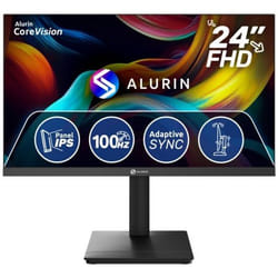 Alurin CoreVision Monitor PC 60,5 cm (23.8") 1920 x 1080 Pixel Full HD LED Nero