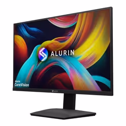 Alurin CoreVision Monitor PC 60,5 cm (23.8") 1920 x 1080 Pixel Full HD LED Nero - Vista aggiuntiva 2