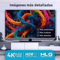 Nilait NI-55UC8003S TV 139,7 cm (55") 4K Ultra HD Smart TV Wi-Fi Argento 350 cd/m² - Vista aggiuntiva 5