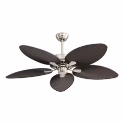 Fabrilamp 173191534 ventilatore Marrone, Nichel