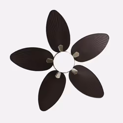 Fabrilamp 173191534 ventilatore Marrone, Nichel