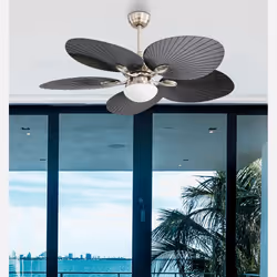 Fabrilamp 173291534 ventilatore Nero, Nichel