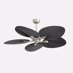 Fabrilamp 173291534 ventilatore Nero, Nichel