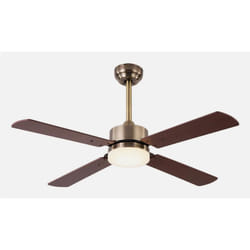 Fabrilamp 173591414 ventilatore Colore ciliegia, Oro, Noce