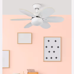 Fabrilamp 175791601 ventilatore Faggio, Bianco