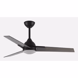 Fabrilamp 182591309, Ventilatore domestico con pale, Nero, Grigio, Soffitto, Cristallo, MDF, Metallo, 38 dB, 6730 m³