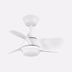 Fabrilamp 186291301, Ventilatore domestico con pale, Bianco, Soffitto, Acrilonitrile butadiene stirene (ABS), Metallo, Polica ...
