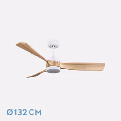 Fabrilamp 187991368 ventilatore Faggio, Bianco