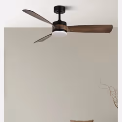 Fabrilamp 187991309 ventilatore Nero, Quercia