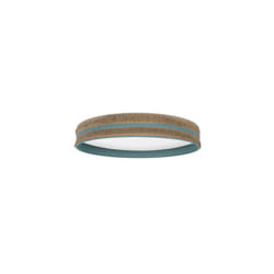 Fabrilamp - Lampada da soffitto 96w Natalia Saco-turchese 7488lm 3000k,4000k,6500k 13x60x60 Cm