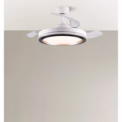 Fabrilamp 206491301 ventilatore Nero, Bianco