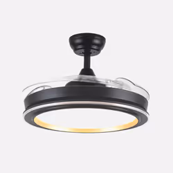 Fabrilamp 206491309 ventilatore Nero, Oro