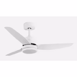 Fabrilamp 206791301, Ventilatore domestico con pale, Bianco, Soffitto, 45 dB, 200 Giri/min, 112 cm