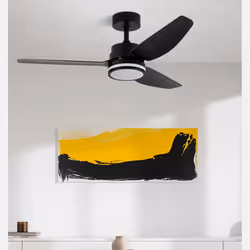 Fabrilamp 206791309 ventilatore Nero