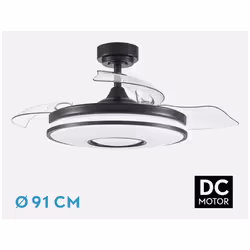 Fabrilamp 165399009 ventilatore Nero