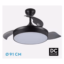 Fabrilamp 158999002 ventilatore Nero