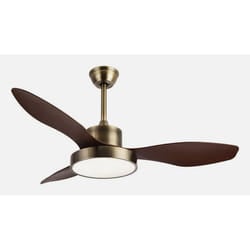 Fabrilamp 128599336 ventilatore Oro, Quercia