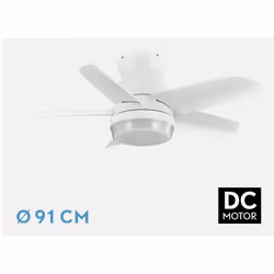 Fabrilamp 207991501 ventilatore Bianco