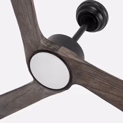 Fabrilamp 209291364 ventilatore Nero, Quercia
